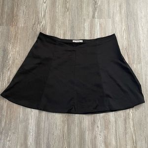 Abercrombie & Fitch - Satin Mini Skirt Black